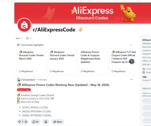 aliexpress discount combination