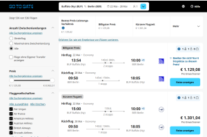 gotogate homepage