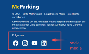 mcparking social media