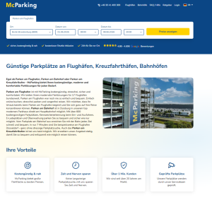 mcparking website