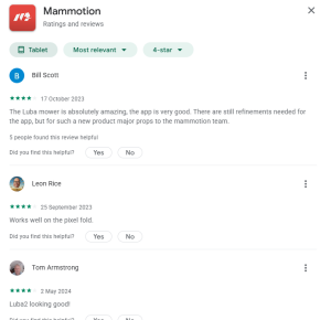 what people says about mammotion