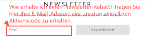 zanuro newsletter discount